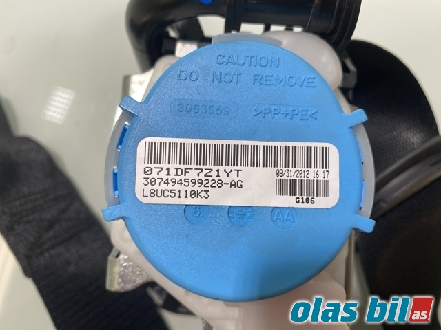 Sikkerhetsbelte foran høyre til Mercedes A-Klasse 2012-2018 (W176) (W176) (MERCEDES||A 176 860 22 85|A 176 860 02 85)