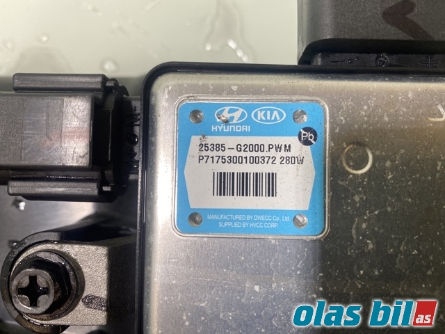 Kjølevifte til Hyundai Ioniq Electric 2016-2019 (Fase 1)  (HYUNDAI|25380G 7000|)