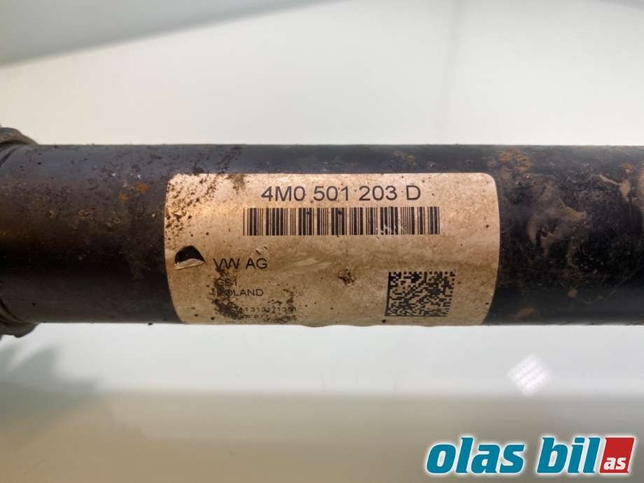 Drivaksel venstre bak, elbil til Audi Q7 2015-->> (Type II)  (AUDI|4M0 501 201 E|4M0 501 201 D|4M0 501 203 D)