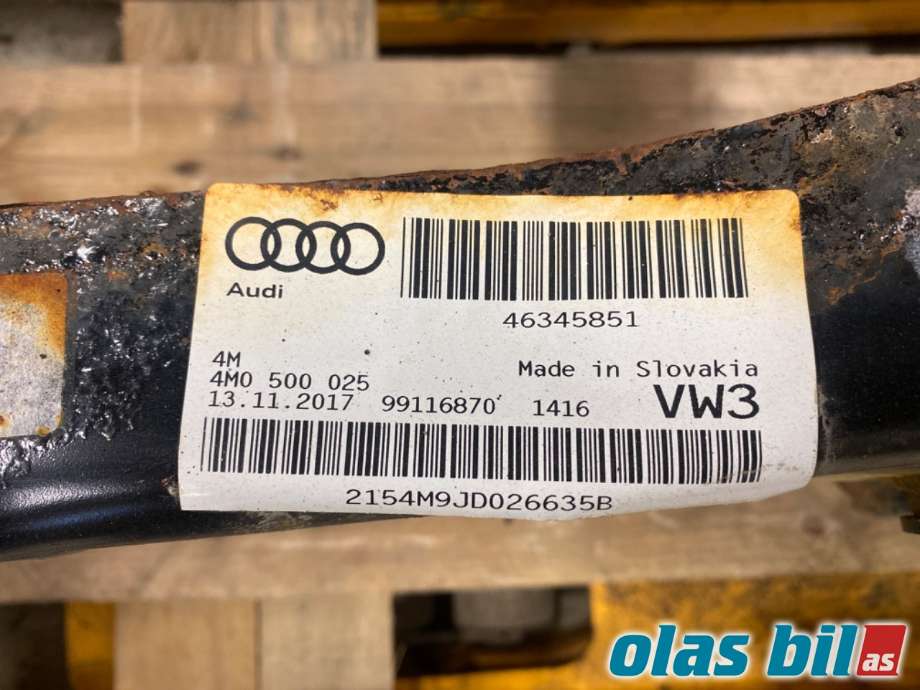 Travers bak til Audi Q7 2015-->> (Type II)  (AUDI|4M0 505 235 BJ|4M0 505 235 BS|4M0 500 025)