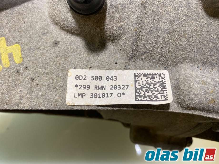 Kardang klokke bak til Audi Q7 2015-->> (Type II) (AUDI|0D2 500 043|0G2 500 043 C|)