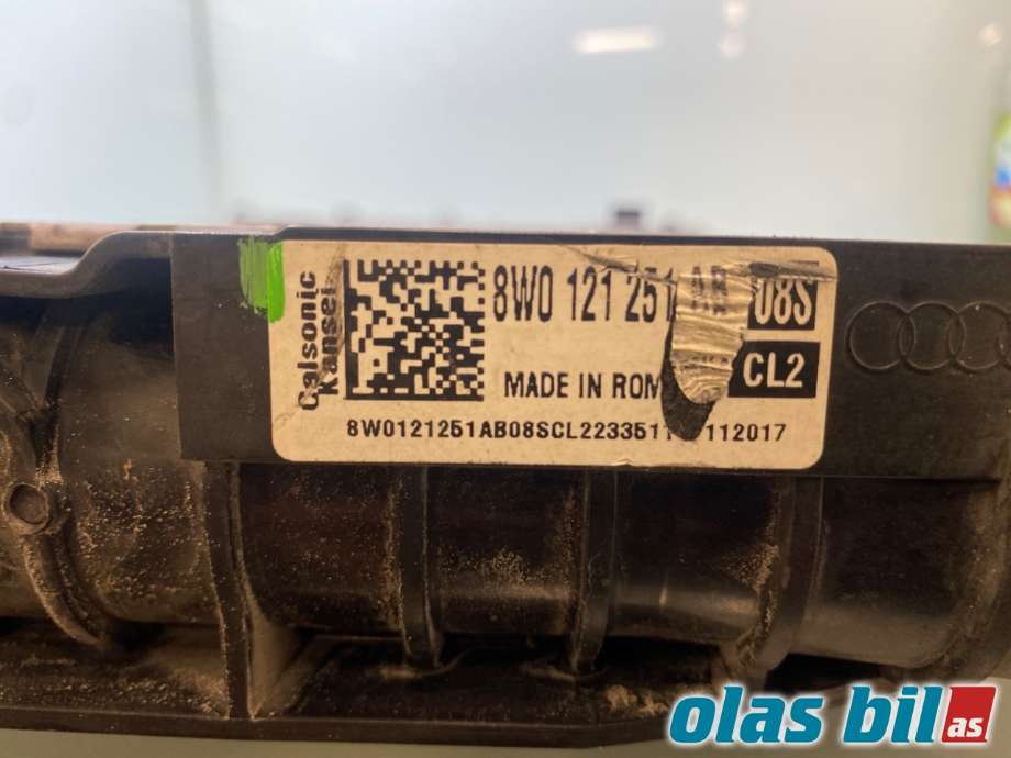 Radiator (automat gir) til Audi Q7 2015-->> (Type II) (AUDI|8W0 121 251 AB|)