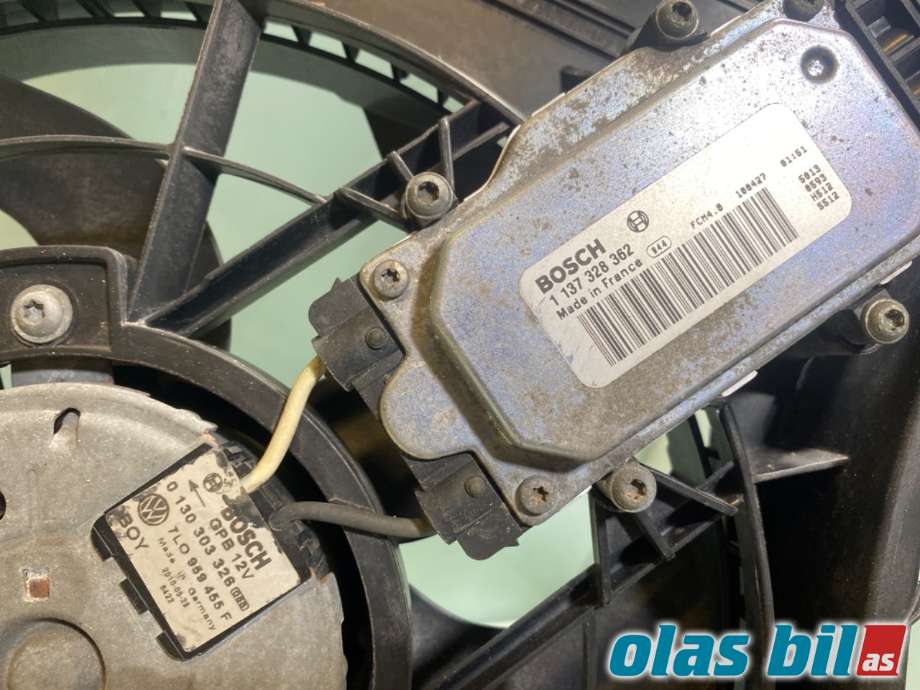 Kjølevifte til Audi Q7 2010-2015 (Type I, Fase 2)  (AUDI||7L0 959 455 F|7L0 121 203 J)