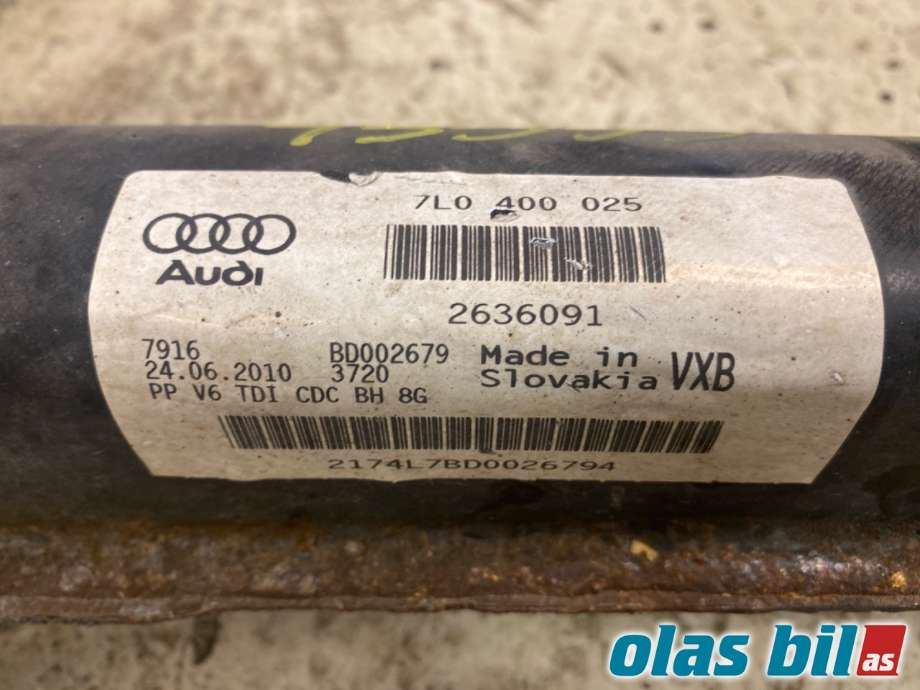 Travers foran hoved til Audi Q7 2010-2015 (Type I, Fase 2)  (AUDI|7L0 499 030 T||7L0 400 025)