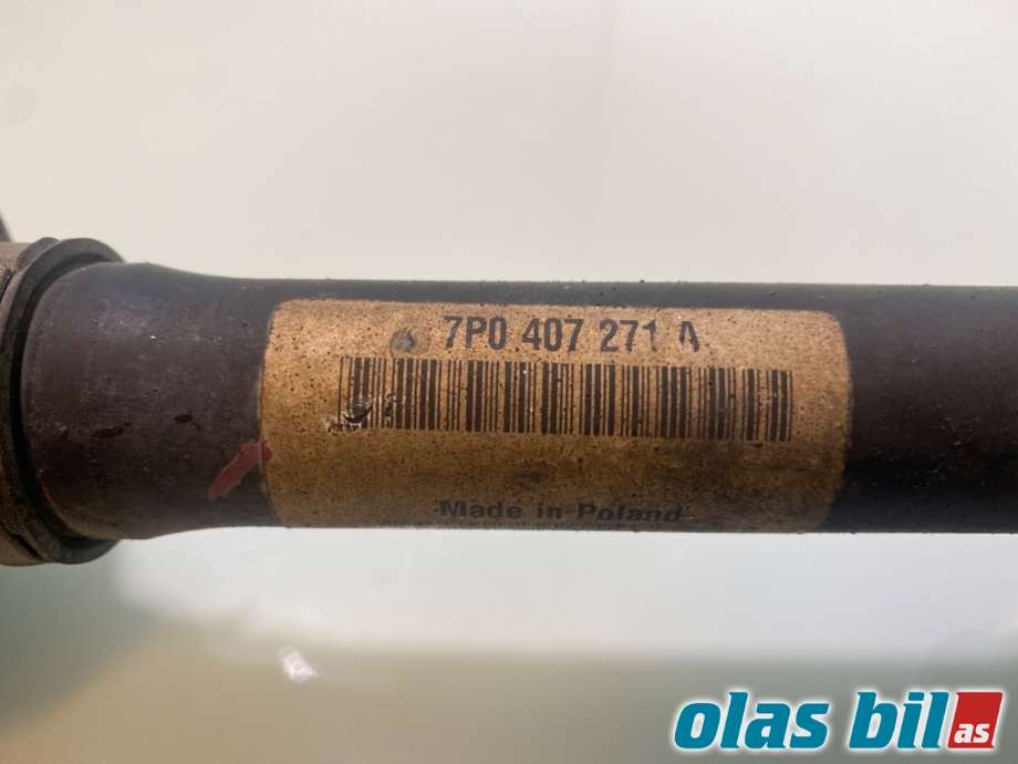 Drivaksel venstre foran til Audi Q7 2010-2015 (Type I, Fase 2) (AUDI||7P0 407 271 CX|7P0 407 271 A)