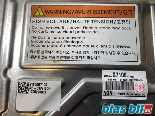 Diverse deler til Hyundai Ioniq Electric 2016-2019 (Fase 1)  (HYUNDAI|91950G 7100||91950-G7100)