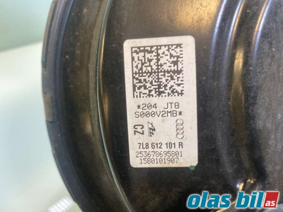Bremsekraft-forsterker til Audi Q7 2010-2015 (Type I, Fase 2)  (AUDI|7L8 612 105 M||7L8 612 101 R)