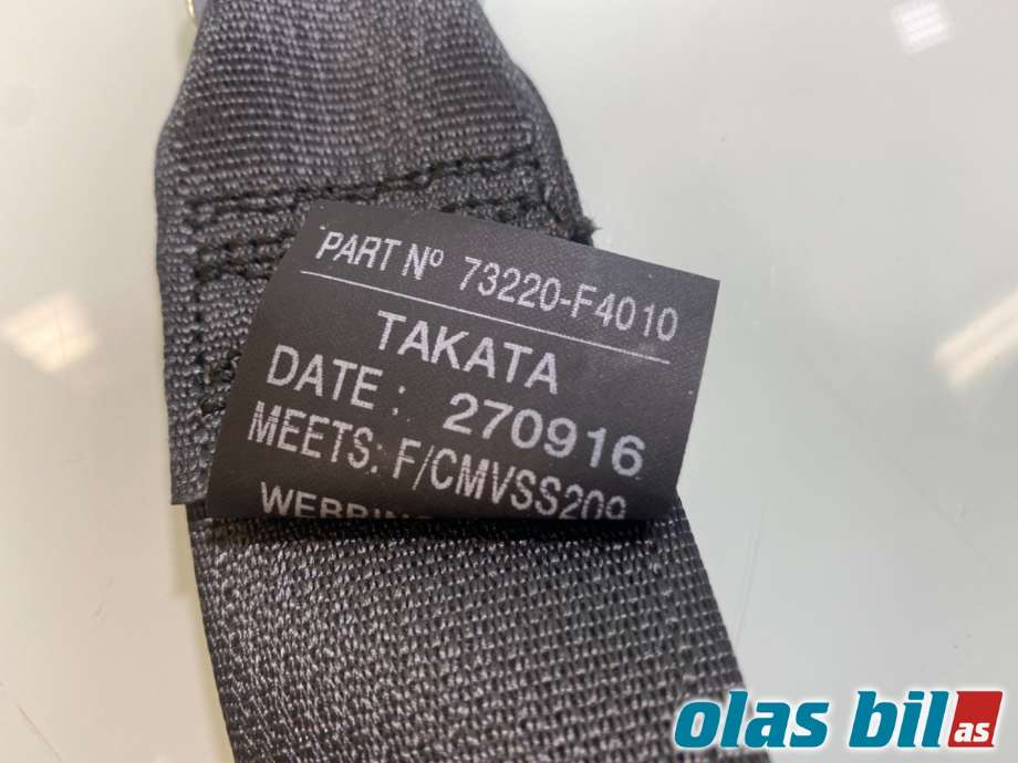 Sikkerhetsbelte foran venstre til Toyota C-HR 2016-->>  (TOYOTA|73220F4010C1||73220-F4010)