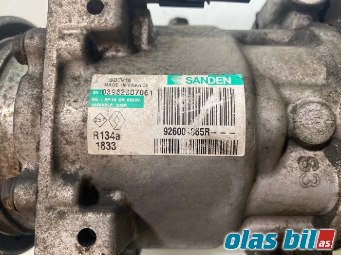 Aircondition kompressor til Nissan Qashqai 2007-2010 (Type I, Fase 1) (2763000Q3J|)