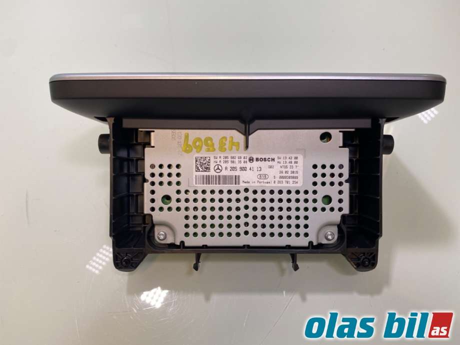 Instrument kjørecomputer til Mercedes C-Klasse 2014-2018 (Fase 1) (W205) (W205) (MERCEDES|A 205 900 17 13|A 205 900 41 13)