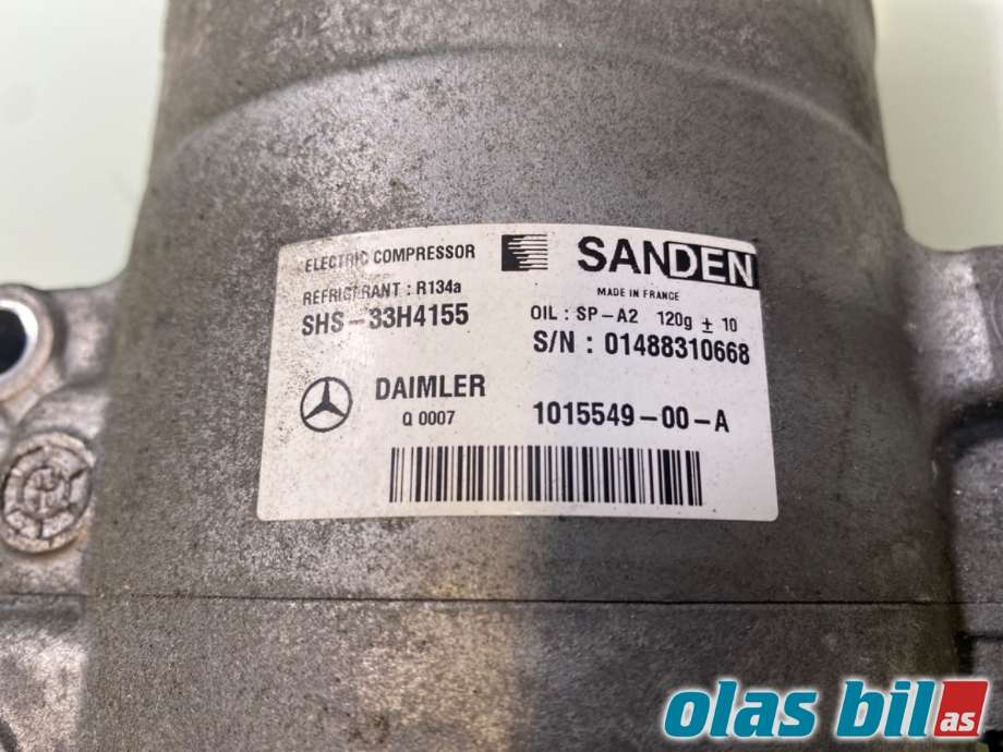 Aircondition kompressor til Mercedes B-Klasse 2011-2018 (W246) (W246) (MERCEDES|A 003 230 51 11||1015549-00-A)
