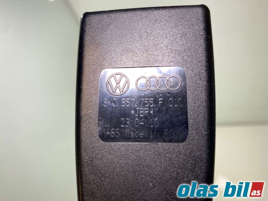 Sikkerhetsbeltelås baksete til Audi A5 2007-2016 (Type I) (AUDI|8K0 857 755 F|)