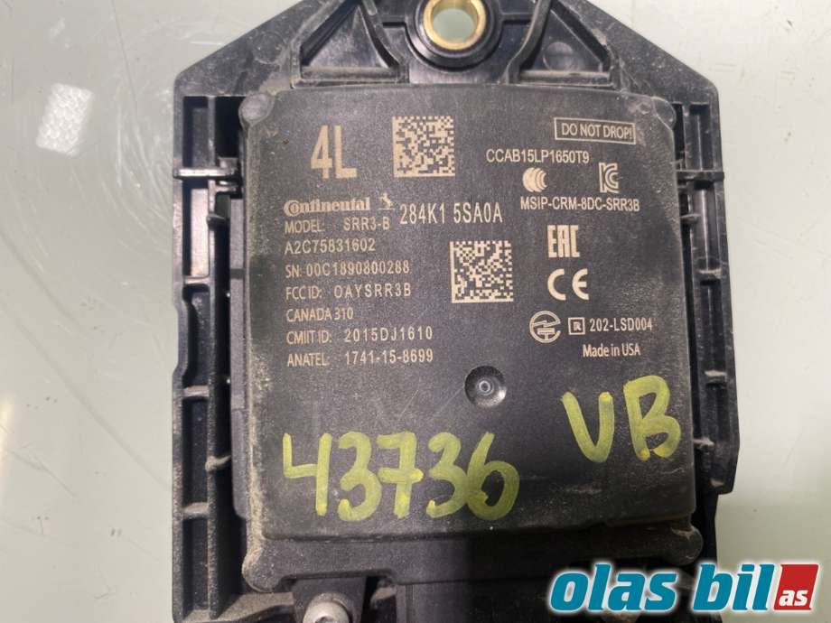 Sensor radar til Nissan Leaf 2018-->> (Type II)  (NISSAN|284K15SA0A||284K1 5SA0A)