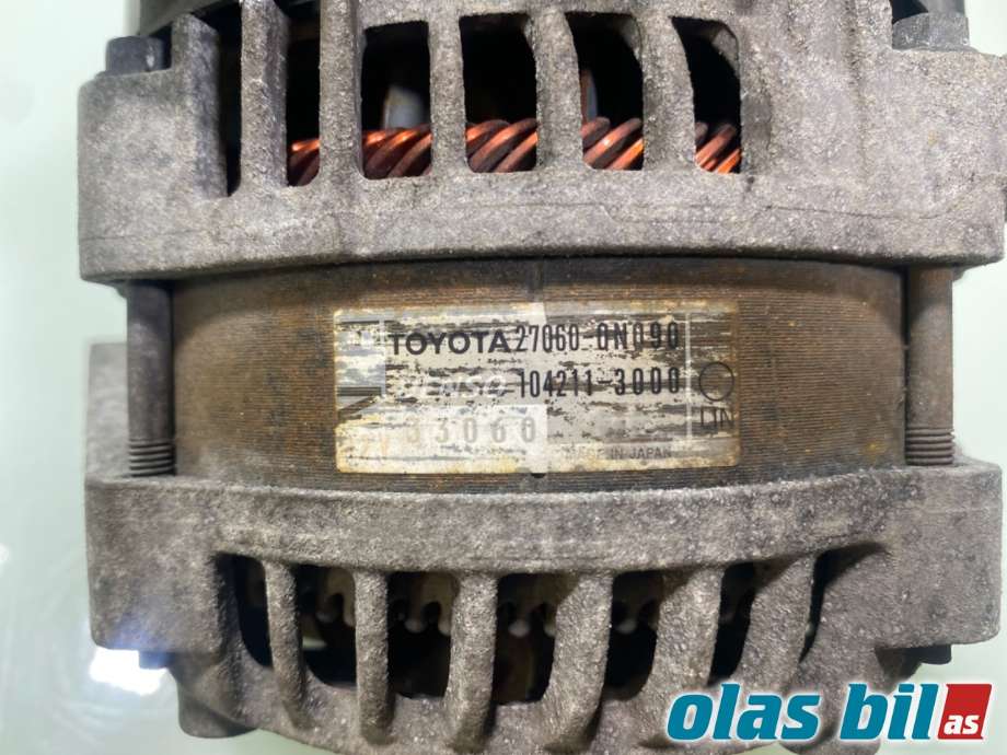 Dynamo til Toyota Yaris 2012-2014 (Type III, Fase 1) (TOYOTA|270600N090||27060-0N090)