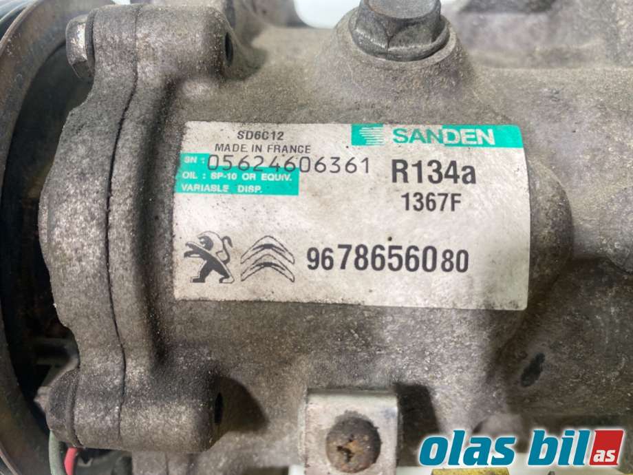 Aircondition kompressor til Peugeot 208 2012-2019 (Type I) (PEUGEOT|98 228 268 80|16 074 249 80|96 786 560 80)