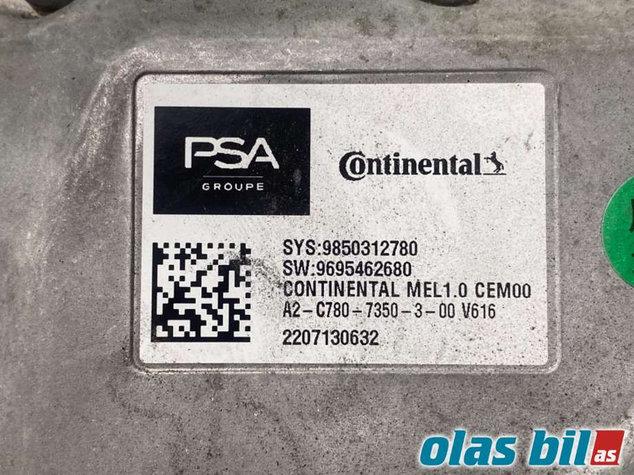 Inverter elbil til Opel Zafira-e Life 2020-->>  (|96 954 626 80)