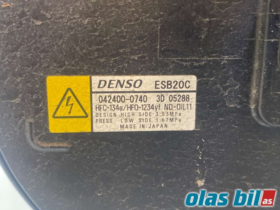 Aircondition kompressor til Toyota Yaris 2020-->> (Type IV) (TOYOTA|88370K0010||042400-0740)