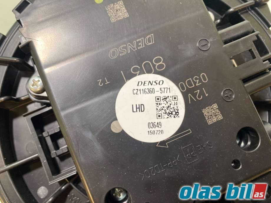 Varmeapparat motor til Toyota Yaris 2020-->> (Type IV)  (TOYOTA|87103K0030||CZ116360-5771)