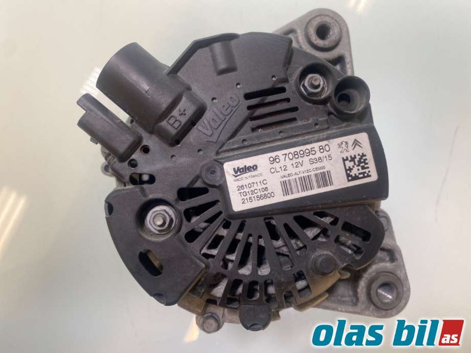 Dynamo til Peugeot 208 2012-2019 (Type I)  (PEUGEOT|16 482 321 80|16 080 645 80|96 708 995 80)