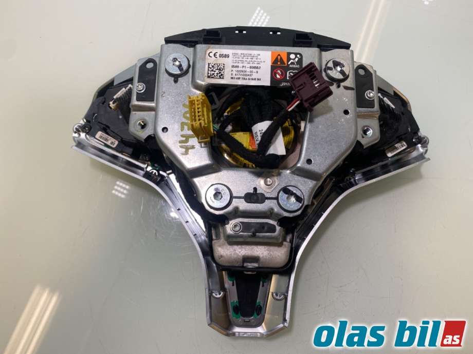 Airbag rattpute til Tesla Model S 2016-2021 (Fase 2) (TESLA||1022506-00-G)