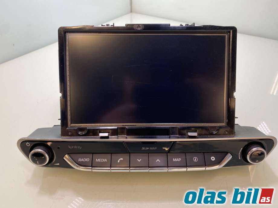 Bilstereo til Hyundai Ioniq Electric 2016-2019 (Fase 1) (HYUNDAI|96550G 7650PGB||96550-G7650)