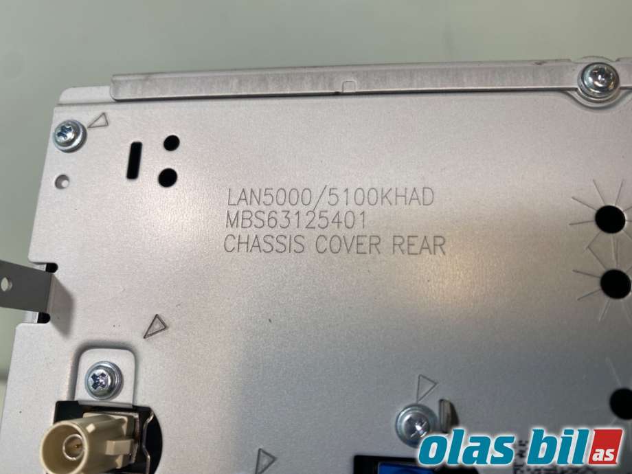 Bilstereo til Hyundai Ioniq Electric 2016-2019 (Fase 1) (HYUNDAI|96550G 7650PGB||96550-G7650)
