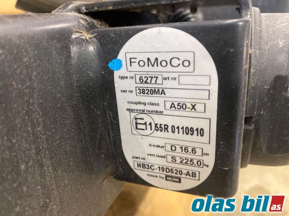 Hengerfeste til Ford Ranger / Ranger Raptor 2015-2022  (FORD|2430492|)