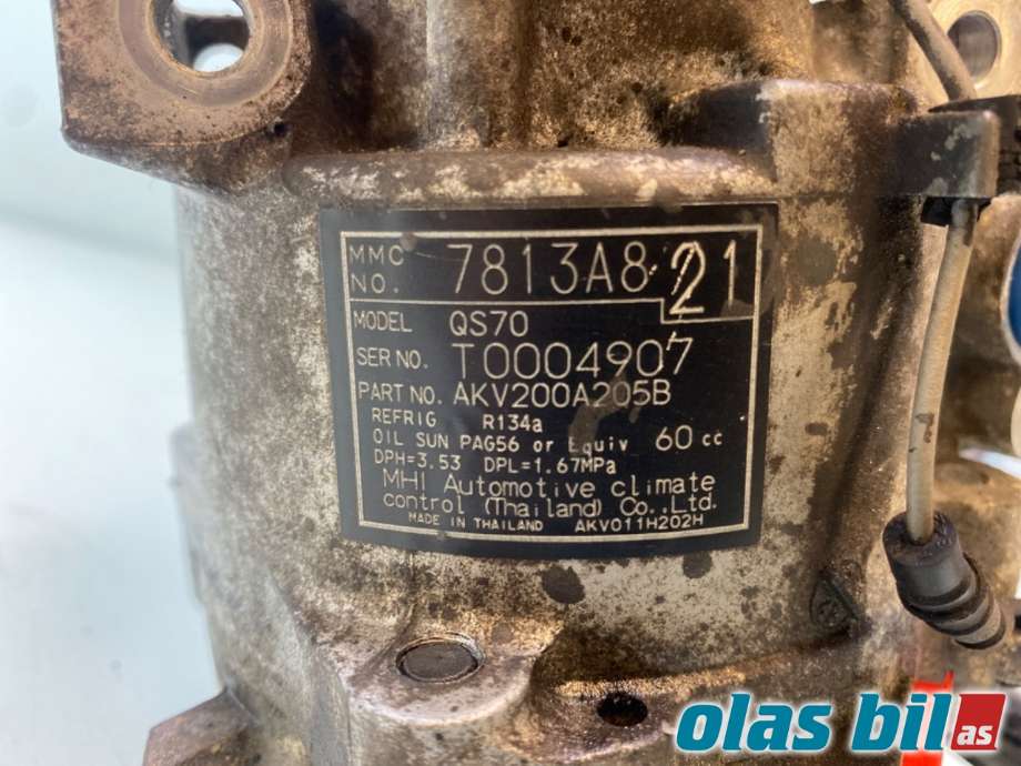 Aircondition kompressor til Mitsubishi ASX 2010-2019  (MITSUBISHI|7813A821|)