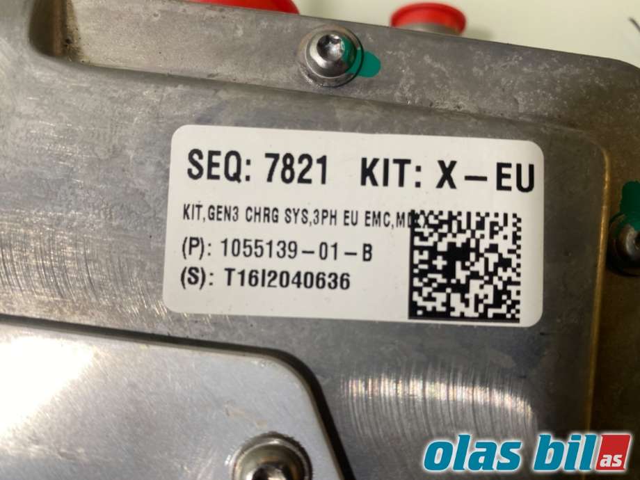 Batterilader (OBC - On Board Charger) til Tesla Model X 2016-->>  (TESLA||1055139-01-B)