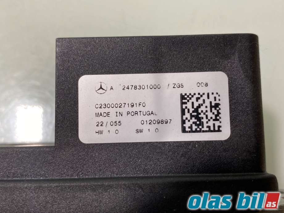 Varmeapparat register til Mercedes EQA 2021-->> (A 247 830 10 00|)