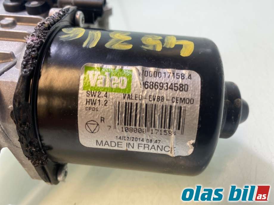 Viskermotor frontrute til Citroën DS5 2012-2017  (CITROEN|96 869 345 80|)