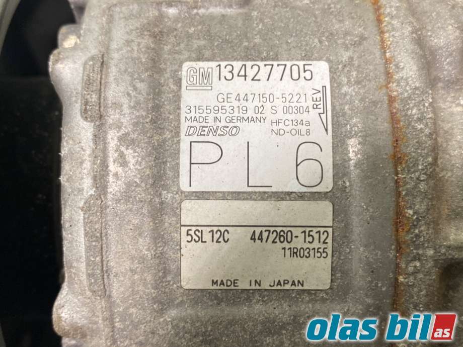 Aircondition kompressor til Opel Corsa E 2015-2019 (OPEL||39079896|13427705)