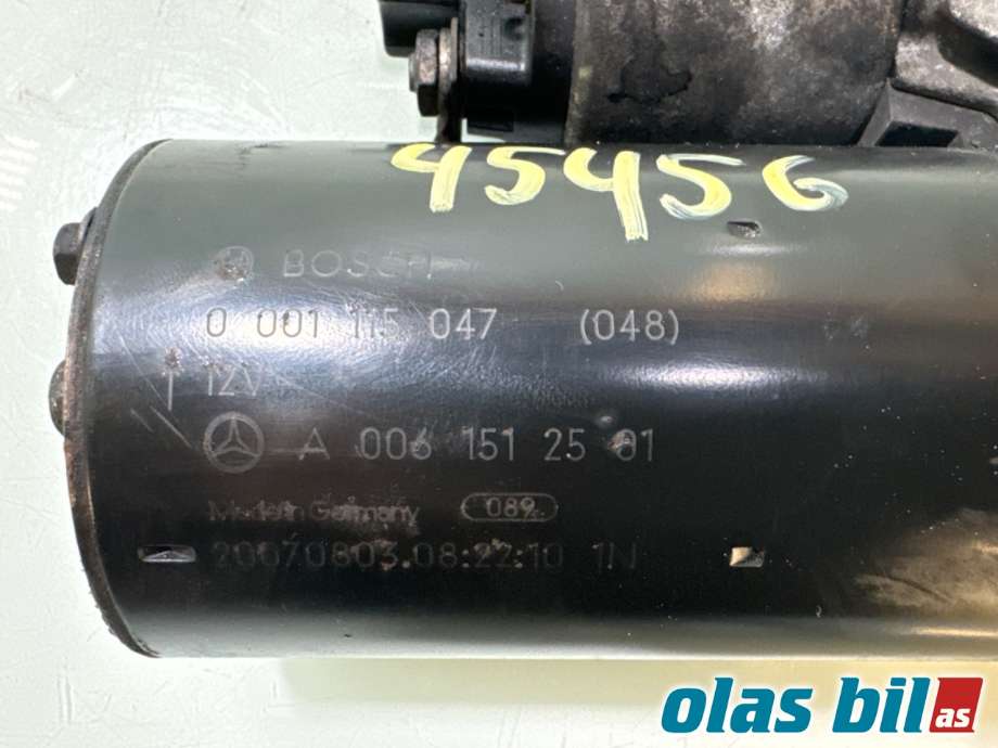 Starter diesel til Mercedes C-Klasse 2007-2011 (Fase 1) (W204) (W204) (MERCEDES|A 006 151 25 01|)