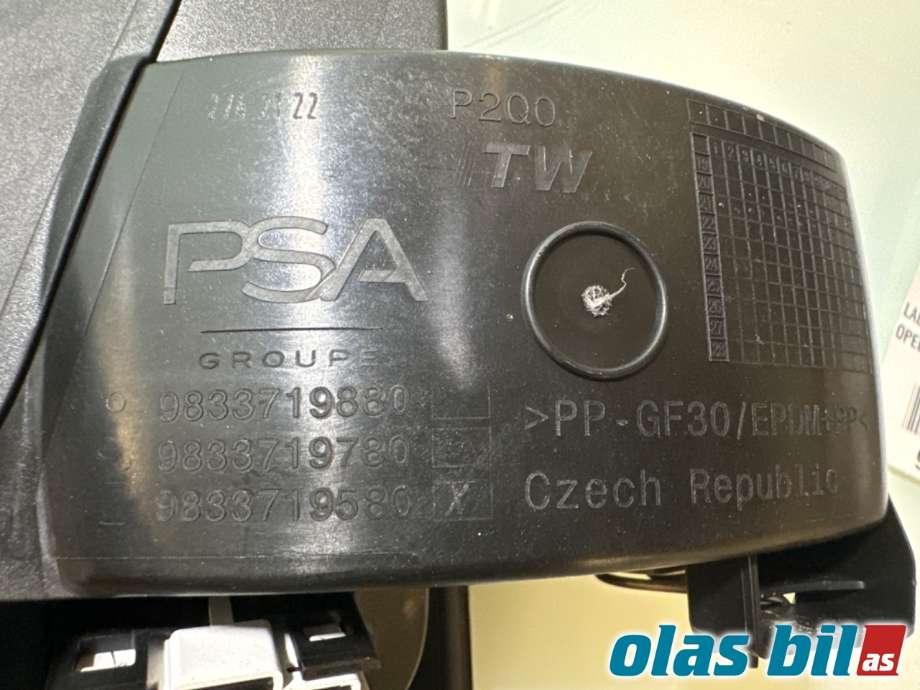 Batterilader inntak/luke til Opel Mokka E 2020-->> (Type II)  