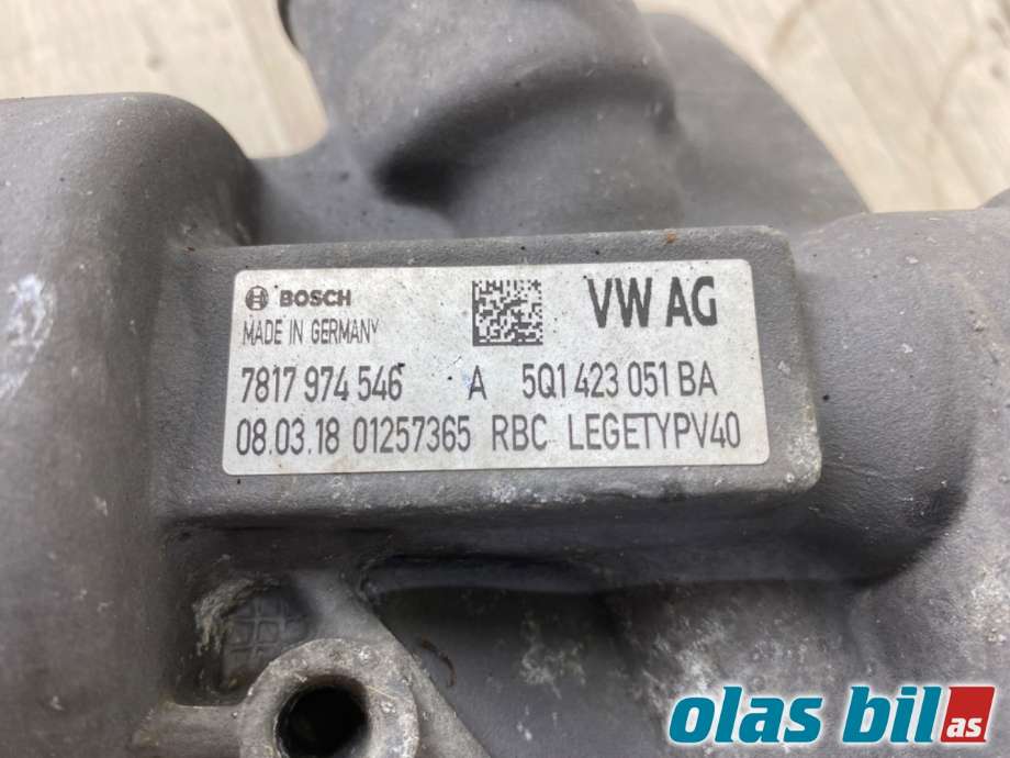 Tannstang elektrisk til VW e-Golf 2017-2020 (Fase 2)  (VOLKSWAGEN|5Q1 423 055 M|5Q1 423 055 MX|5Q1 423 051 BA)