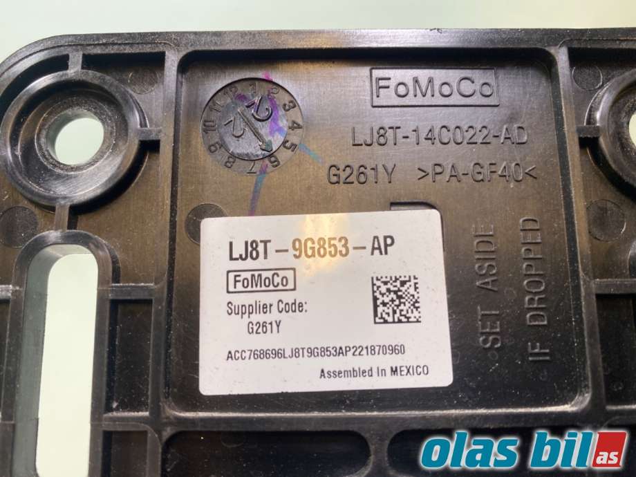 Sensor radar til Ford Mustang Mach-e 2020-->> (FORD (US)|2598574|LJ8T-14C022-AD|ML3T-9G768-AL)