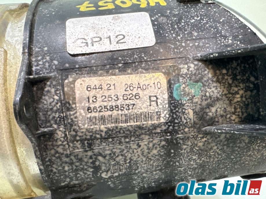 Tåkelykt høyre foran til Opel Meriva B 2010-2017 (OPEL|13253626||13 253 626)