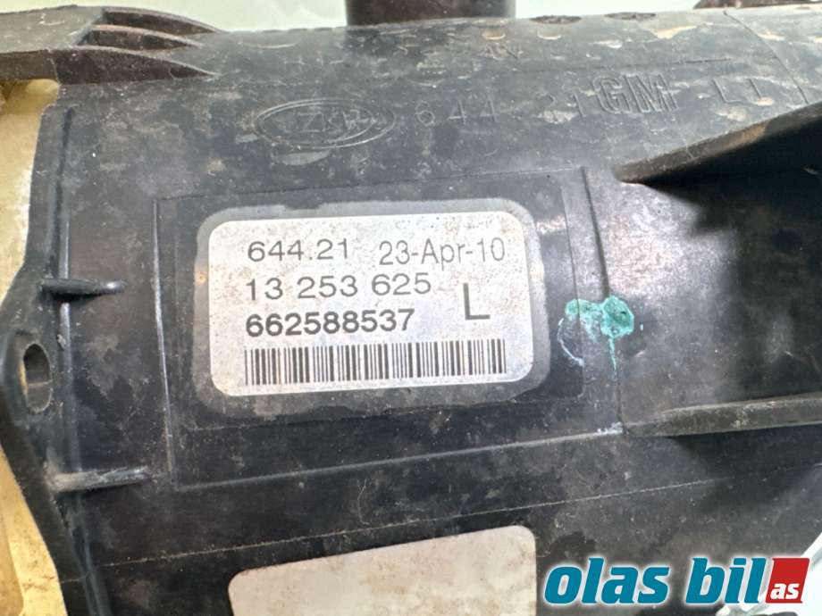 Tåkelykt venstre foran til Opel Meriva B 2010-2017  (OPEL|13253625||13 253 625)