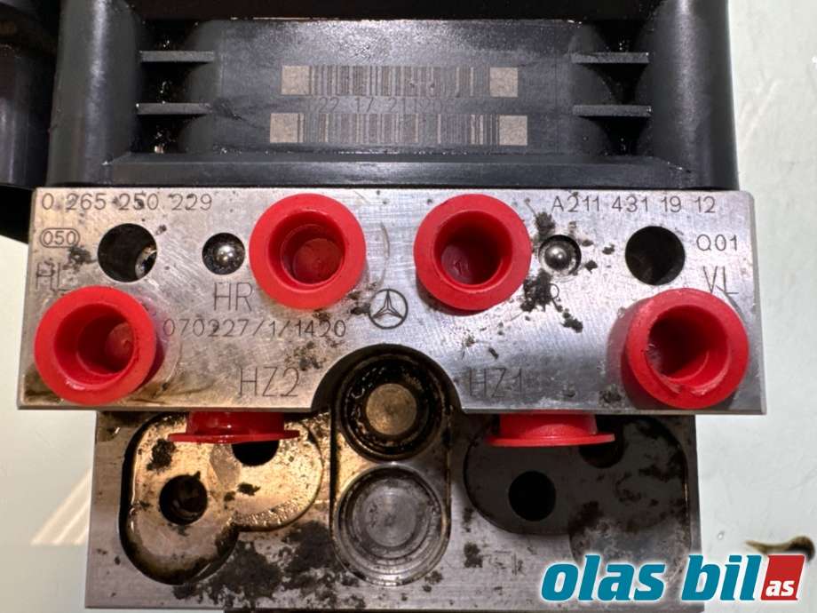 ABS sentral til Mercedes E-Klasse 2006-2009 (Fase 2) (W211) (W211) (MERCEDES|A 211 431 16 12|A 211 431 21 12|A 211 431 19 12)