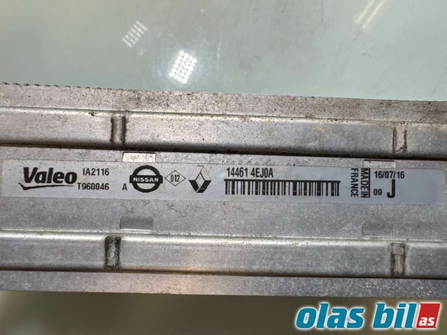 Intercooler til Nissan Qashqai 2014-2021 (Type II)  (NISSAN|144614EJ0A||14461 4EJ0A)