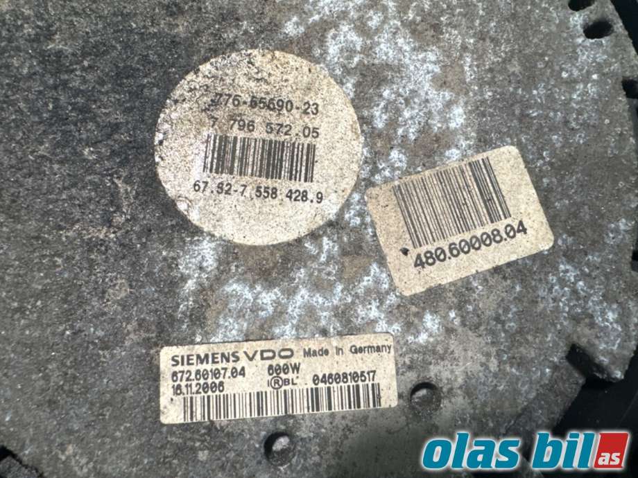 Kjølevifte til BMW X5 2007-2013 (E70) (E70) (BMW|17 42 8 618 241|17 42 8 618 245|7 796 572 05)