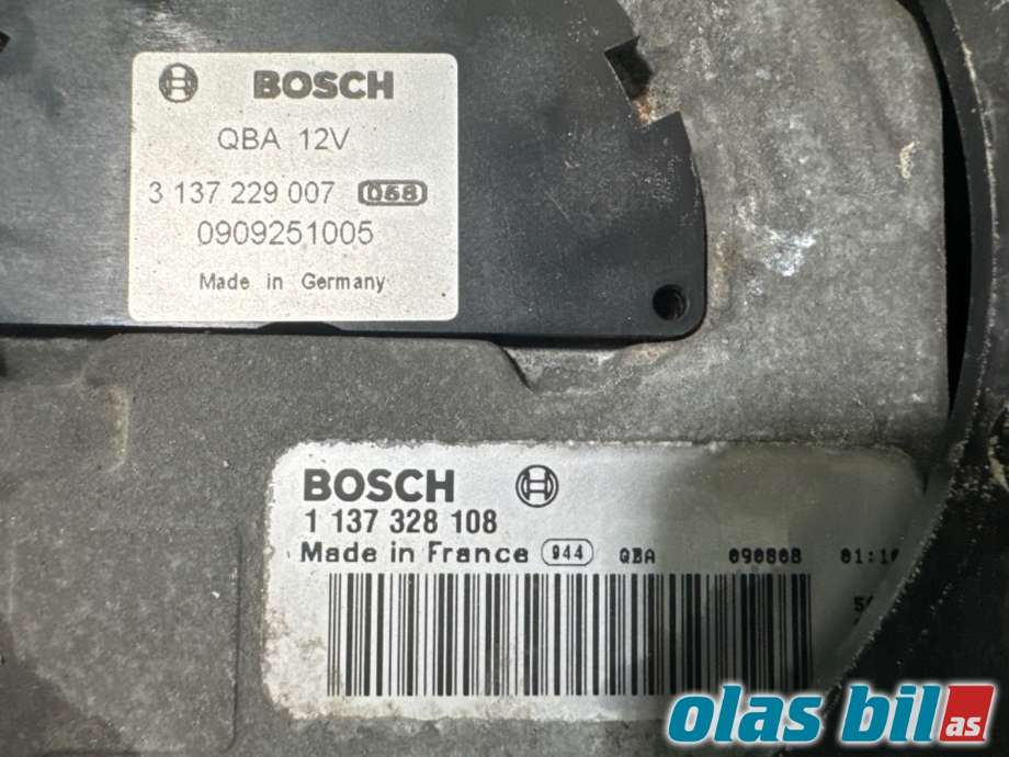 Kjølevifte til Mercedes B-Klasse 2008-2011 (Fase 2) (W245) (W245) (MERCEDES|A 169 500 05 93|)
