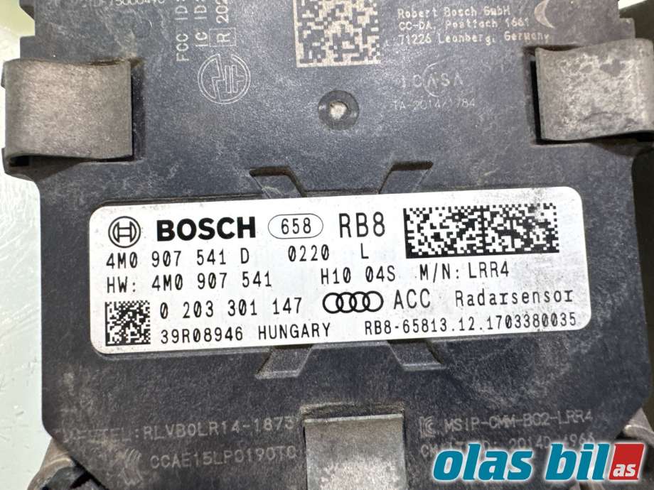 Sensor radar til Audi Q7 2015-->> (Type II) (AUDI|4M0 907 541 D|)
