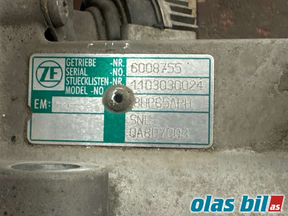 Girkasse automat til Audi Q7 2015-->> (Type II) (AUDI|0D7 300 036|)