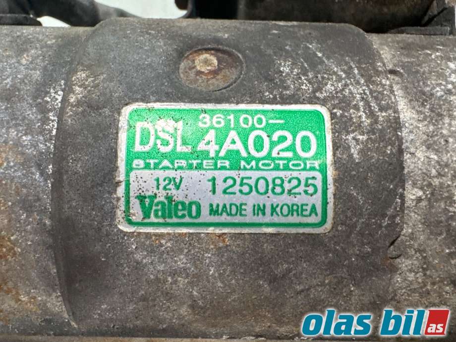 Starter diesel til Hyundai H-1 2008-2012 (Type II, Fase 1)  (HYUNDAI|36100 4A000|36100 4A020|36100-4A020)