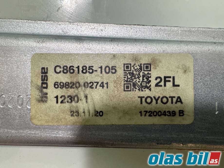 Ruteheis venstre foran til Toyota Corolla 2019-->>  (TOYOTA|6982002741||69820-02741)