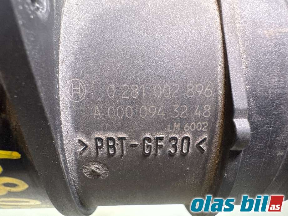 Luftmengde/luftmassemåler til Mercedes Sprinter 2006-2013 (Fase 1) (906) (906) (MERCEDES||A 000 094 32 48)