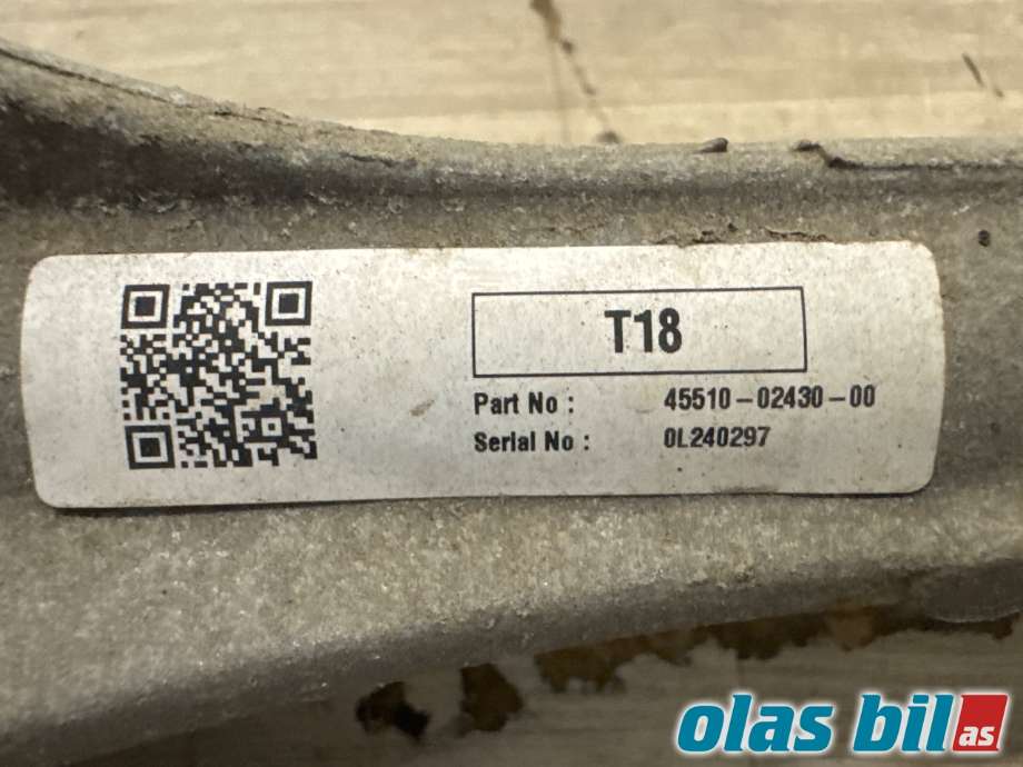 Tannstang til Toyota Corolla 2019-->> (TOYOTA|4551002430||45510-02430-00)