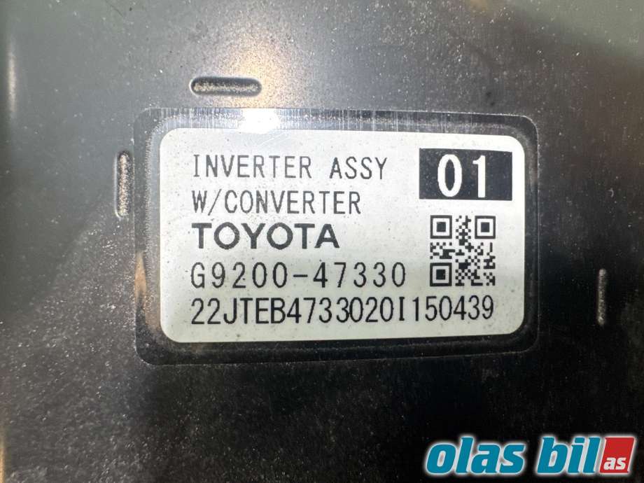 Batterilader (OBC - On Board Charger) til Toyota Corolla 2019-->>  (TOYOTA|G920049135||G9200-47330)