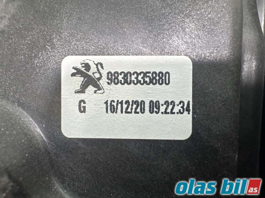 Ruteheis venstre foran til Toyota Proace City 2020-->>  (TOYOTA|SU001B1544|SU001B3683|98 303 358 80)
